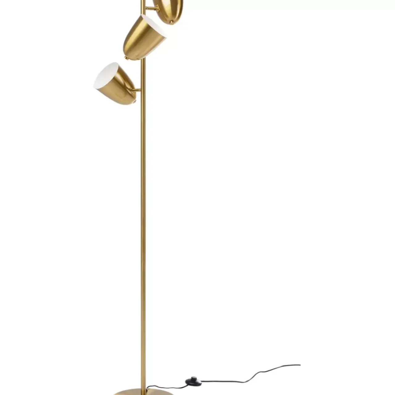 Steh & Bodenleuchten|KARE Design Stehleuchte Dr Notriples Gold 160Cm