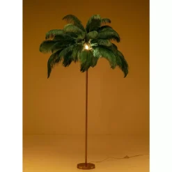 Steh & Bodenleuchten|KARE Design Stehleuchte Feather Palm Grun 165Cm