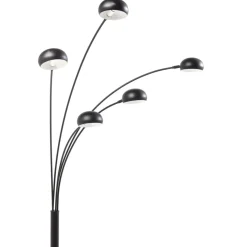 Steh & Bodenleuchten|KARE Design Stehleuchte Five Fingers Schwarz Matt