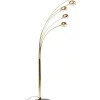 Steh & Bodenleuchten|KARE Design Stehleuchte Five Fingers Brass
