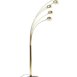 Steh & Bodenleuchten|KARE Design Stehleuchte Five Fingers Brass