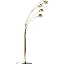 Steh & Bodenleuchten|KARE Design Stehleuchte Five Fingers Brass