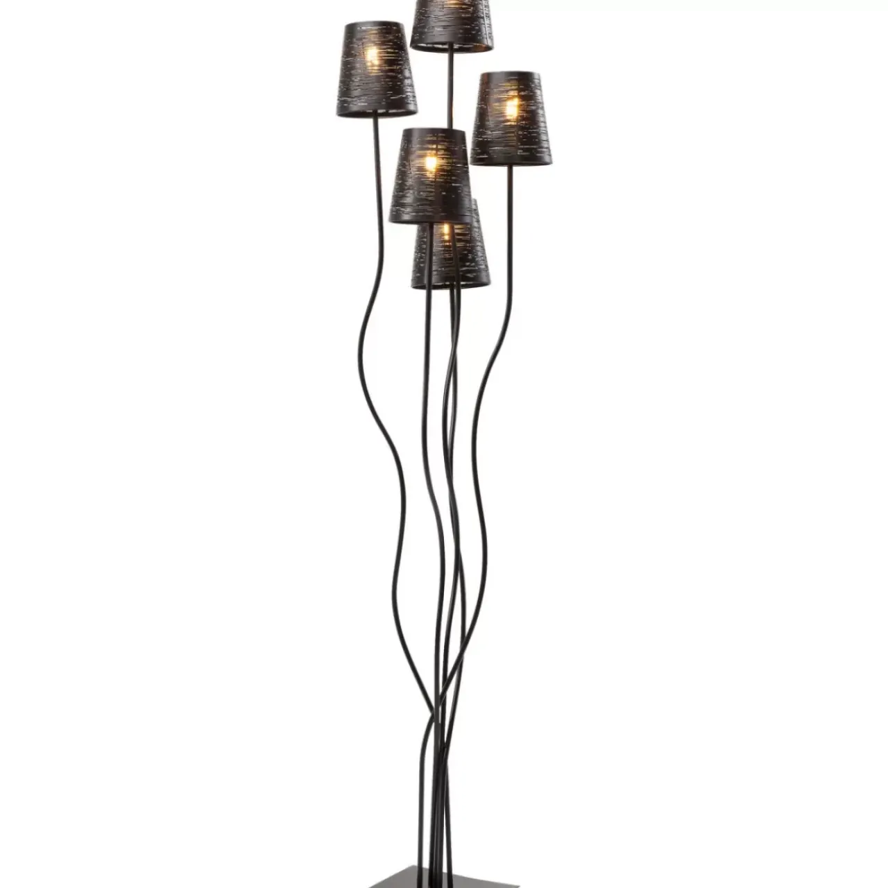 Steh & Bodenleuchten|KARE Design Stehleuchte Flexible Black Cinque
