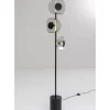 Steh & Bodenleuchten|KARE Design Stehleuchte Mariposa Schwarz Smoke 160Cm