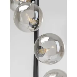 Steh & Bodenleuchten|KARE Design Stehleuchte Scala Balls Schwarz 160Cm