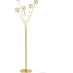 Steh & Bodenleuchten|KARE Design Stehleuchte Talea Gold 156Cm