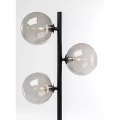 Steh & Bodenleuchten|KARE Design Stehleuchte Three Balls Matt Schwarz 160Cm