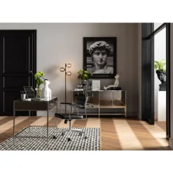 Steh & Bodenleuchten|KARE Design Stehleuchte Three Balls Matt Schwarz 160Cm
