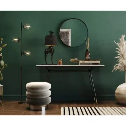 Steh & Bodenleuchten|KARE Design Stehleuchte Three Balls Matt Schwarz 160Cm