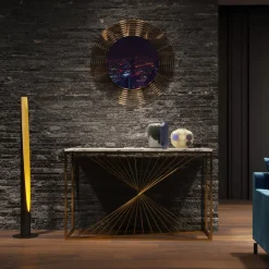 Steh & Bodenleuchten|KARE Design Stehleuchte Tube Duo Led