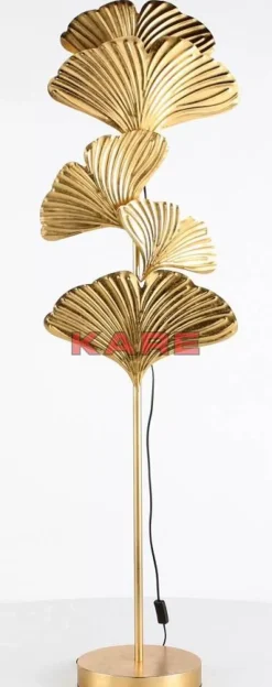 Steh & Bodenleuchten|KARE Design Stehleuchte Yuva Gold 160Cm