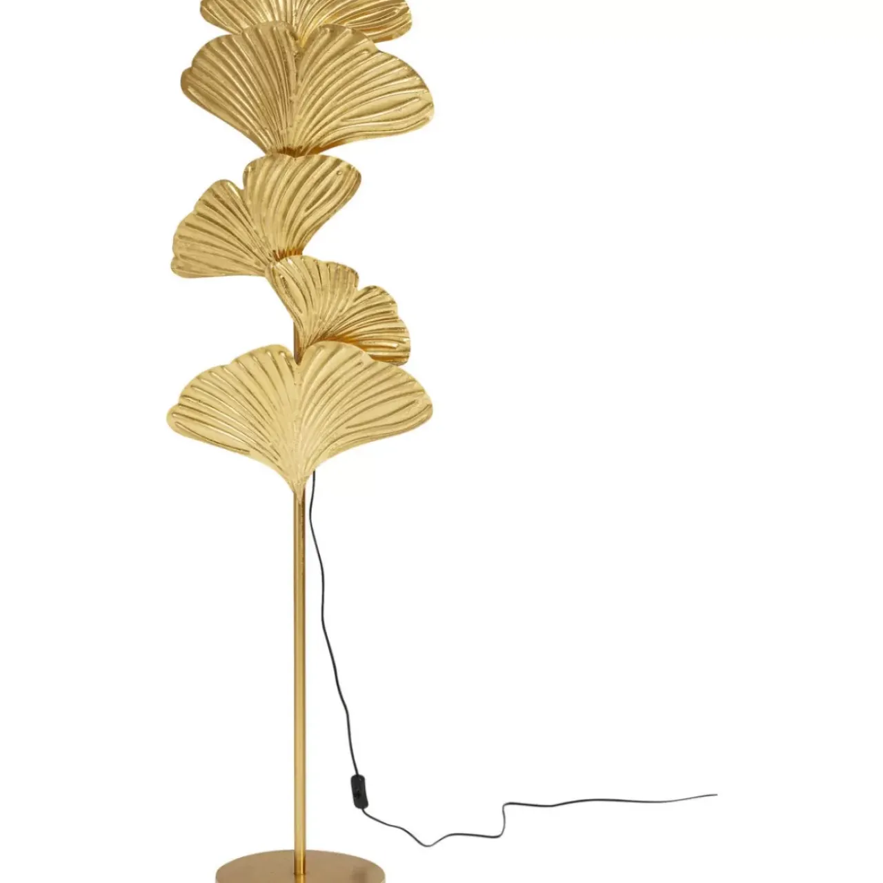 Steh & Bodenleuchten|KARE Design Stehleuchte Yuva Gold 160Cm