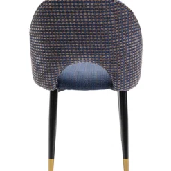 Stühle|KARE Design Stuhl Hudson Blau