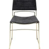 Stühle|KARE Design Stuhl Hugo Schwarz Gold