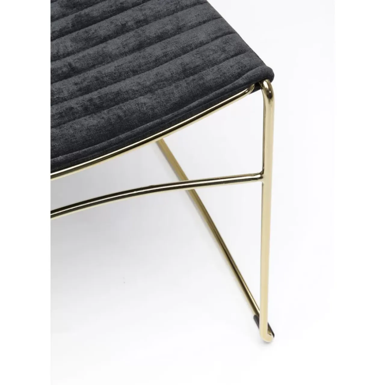 Stühle|KARE Design Stuhl Hugo Schwarz Gold