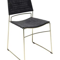 Stühle|KARE Design Stuhl Hugo Schwarz Gold