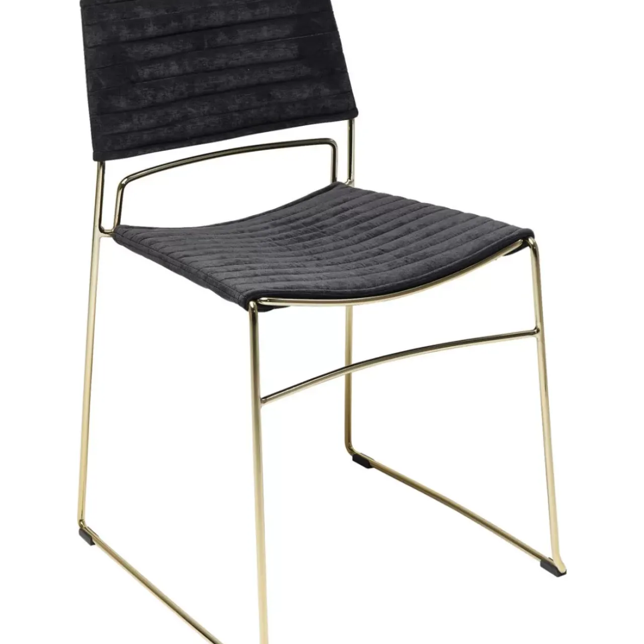 Stühle|KARE Design Stuhl Hugo Schwarz Gold