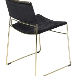 Stühle|KARE Design Stuhl Hugo Schwarz Gold