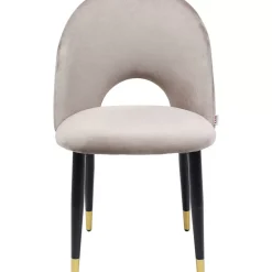 Stühle|KARE Design Stuhl Iris Velvet Beige