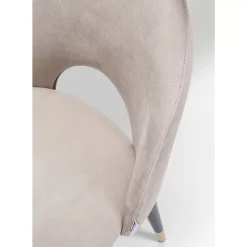 Stühle|KARE Design Stuhl Iris Velvet Beige