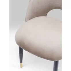 Stühle|KARE Design Stuhl Iris Velvet Beige