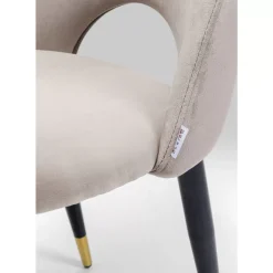 Stühle|KARE Design Stuhl Iris Velvet Beige