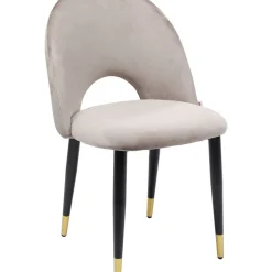Stühle|KARE Design Stuhl Iris Velvet Beige