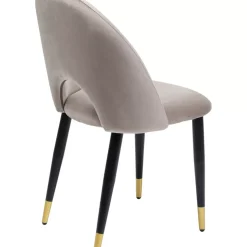 Stühle|KARE Design Stuhl Iris Velvet Beige