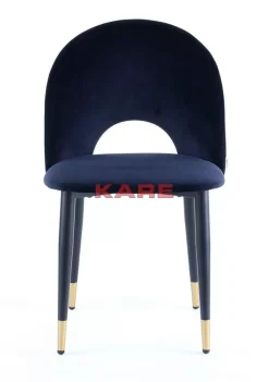 Stühle|KARE Design Stuhl Iris Velvet Blau (2/Set)