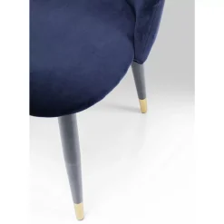Stühle|KARE Design Stuhl Iris Velvet Blau (2/Set)