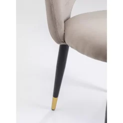 Stühle|KARE Design Stuhl Iris Velvet Taupe (2/Set)