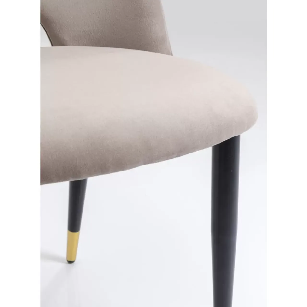 Stühle|KARE Design Stuhl Iris Velvet Taupe (2/Set)