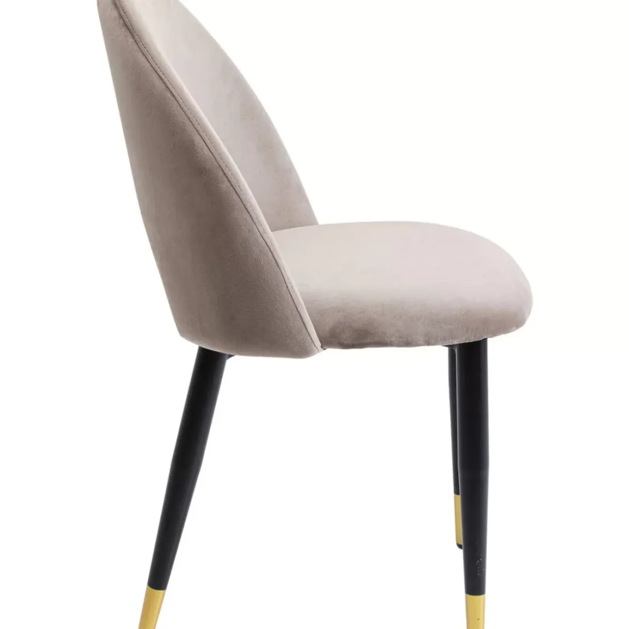 Stühle|KARE Design Stuhl Iris Velvet Taupe (2/Set)