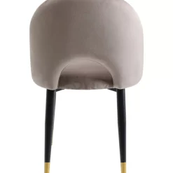 Stühle|KARE Design Stuhl Iris Velvet Taupe (2/Set)