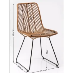 Stühle|KARE Design Stuhl Ko Lanta Natur