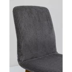 Stühle|KARE Design Stuhl Lara Cord Grau