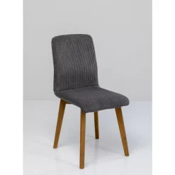 Stühle|KARE Design Stuhl Lara Cord Grau