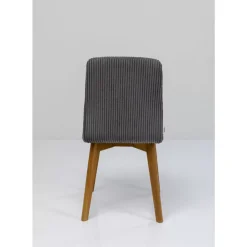 Stühle|KARE Design Stuhl Lara Cord Grau