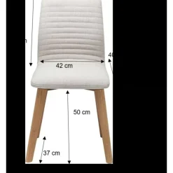 Stühle|KARE Design Stuhl Lara Ecru