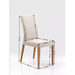 Stühle|KARE Design Stuhl Mara Ecru