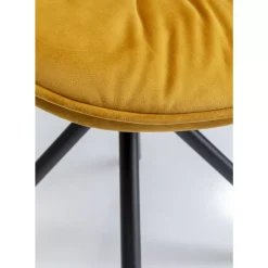 Stühle|KARE Design Stuhl Mila Gelb