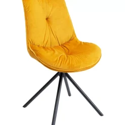 Stühle|KARE Design Stuhl Mila Gelb