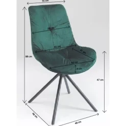 Stühle|KARE Design Stuhl Mila Grun