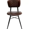 Stühle|KARE Design Stuhl Samba Leder Braun