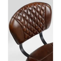 Stühle|KARE Design Stuhl Samba Leder Braun