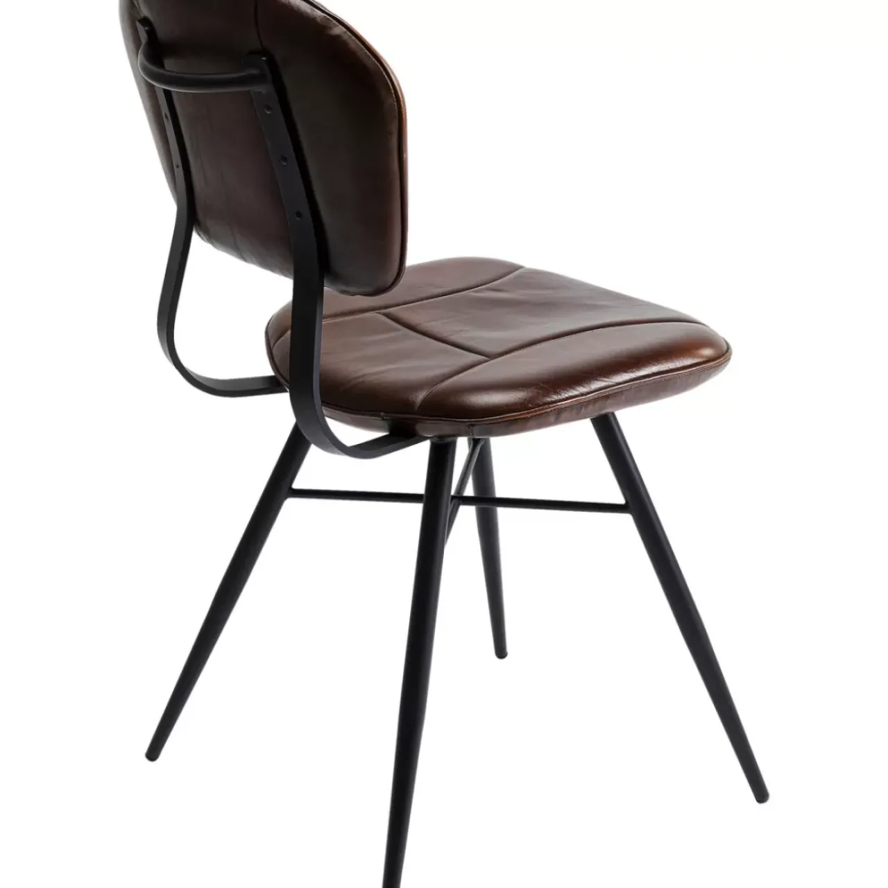 Stühle|KARE Design Stuhl Samba Leder Braun
