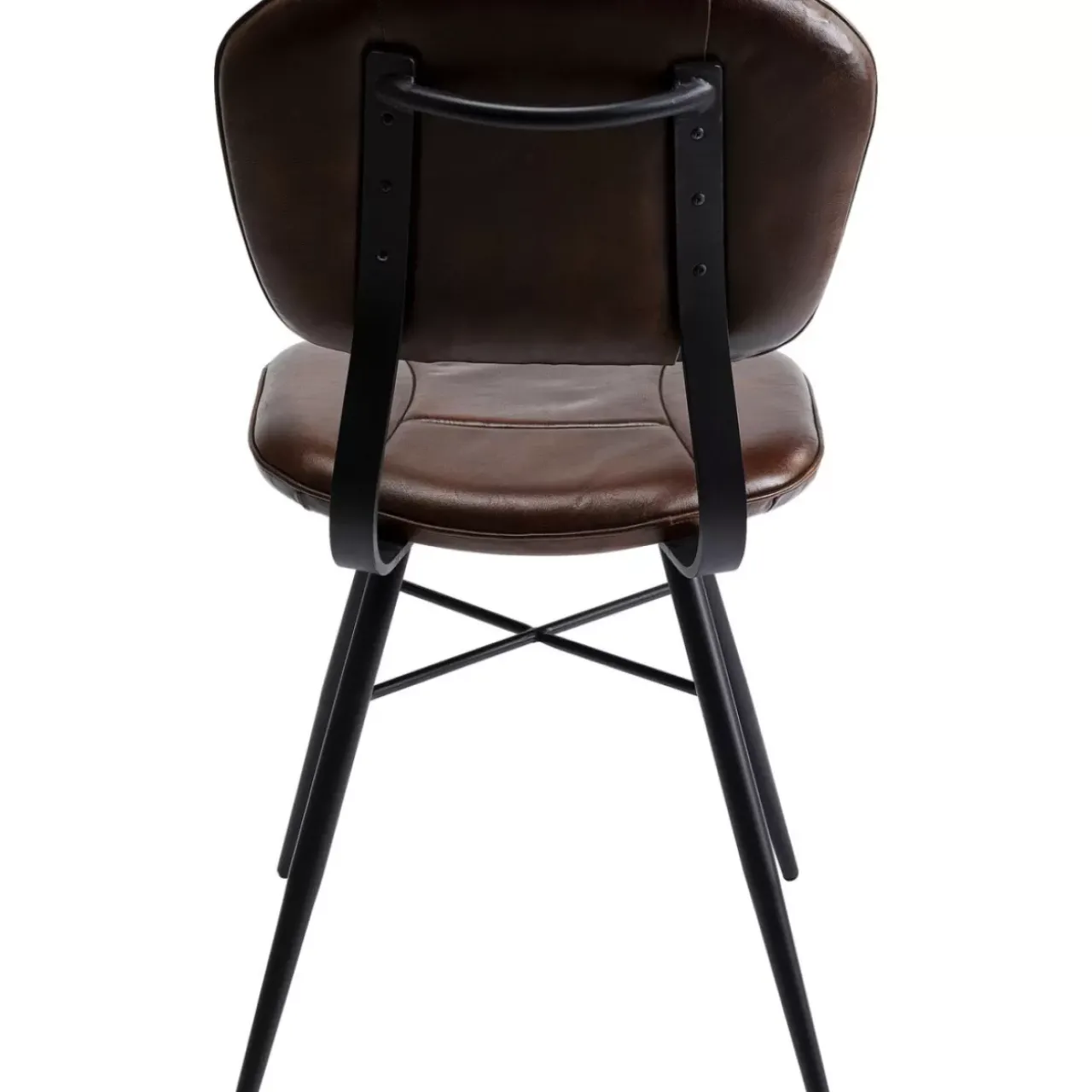 Stühle|KARE Design Stuhl Samba Leder Braun