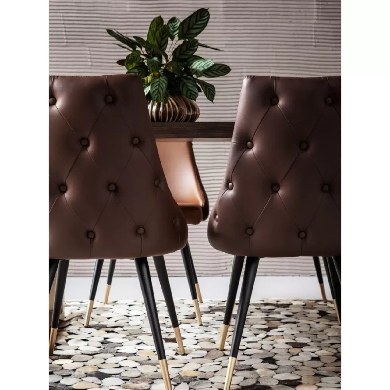 Stühle|KARE Design Stuhl Urban Desire Braun