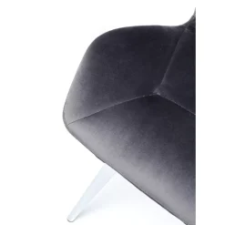 Stühle|KARE Design Stuhl Viva Grau Chrom