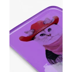 Geschirr & Tischaccessoires|KARE Design Tablett Ego Cat 27X27Cm